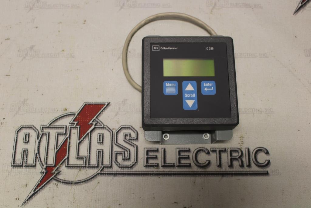 Cutler Hammer IQ200 Power Meter Display Module IQ200 Style
