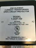 INSTRUMENT TRANSFORMER 1-OCP-100 CURRENT TRANSFORMER OPEN CIRCUIT PROTECTOR