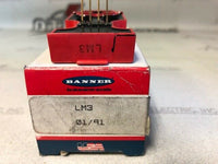 BANNER LM3 Module 0.3 To 3 Sec. On/Off Blade & Socket Connector MULTI-BEAM S