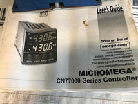 OMEGA ENGINEERING CN77353 MICROMEGA TEMPERATURE PROCESS CONTROLLER