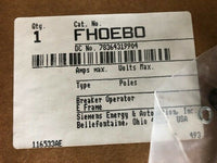 SIEMENS FHOEBO E-FRAME BREAKER OPERATOR