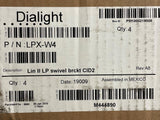 Dialight Corporation LPX-W4 Mount Kit Stainless Steel Ceiling/Flat Fixture Mounting Bracket Safesite LED Linear