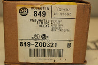 ALLEN BRADLEY 849-ZOD321 PNEUMATIC TIMING RELAY