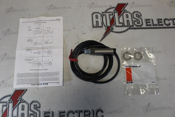 CUTLER HAMMER E57MAL18T111E PROXIMITY SENSOR TUBULAR INDUCTIVE 18MM 10-50VDC