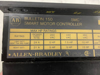 Allen Bradley SMC Reduced Voltage Starter Catalog Number 150-A24NBD 15 HP 208-480 Volt Open Enclosure 110 / 120 Volt Coil