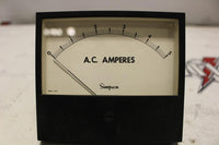 SIMPSON 3344 AC AMP METER 0-5 AC AMPS