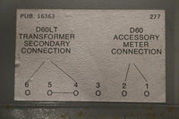 CUTLER HAMMER D60LA SERIES A1 ADJUSTABLE CURRENT RELAY