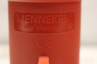 MENNEKES 32A-6H 3P+N+g 16AMP 200/345V 240/415V IP44 FEMALE CORD END GHH07