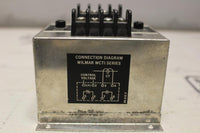 WILMAR ELECTRONICS WCT1-120AC-5 OVERCURRENT RELAY 1.0-5.0AMP PICK UP RANGE 120VAC