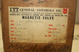 ITT GENERAL CONTROLS INCS K10AA141 MAGNETIC VALVE 2 WAY NORM. CLOSED