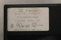 GE FANUC IC660EBS100G ELECTRIC MODULE 115VAC