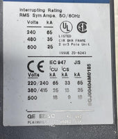 General Electric SGHA36AT0600 Molded Case Circuit Breaker 450 Amp 500 Volt