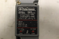 CUTLER HAMMER E51SCL E51DP4 LIMIT SWITCH WITH PHOTOELECTRIC HEAD DIFFUSE REFLECTIVE 40 INCH RANGE