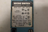 MICRO SWITCH LSA1A HEAVY DUTY LIMIT SWITCH