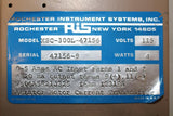 ROCHESTER INSTRUMENT SYSTEMS XSC-300L-47156 AERATOR MOTOR CURRENT TRANSMITTER 115VAC