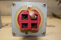 CROUSE HINDS CDR15034RS 3P4W 150AMP 600VAC POWERMATE RECEPTACLE REVERSE SERVICE