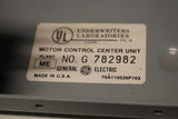 GENERAL ELECTRIC 8000 LINE MOTOR CONTROL CENTER Size 1 FVNR Starter Bucket with 30 amp Circuit Breaker