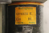 WESTINGHOUSE MD-201 115VDC CONTACTOR STYLE# 493A570G04